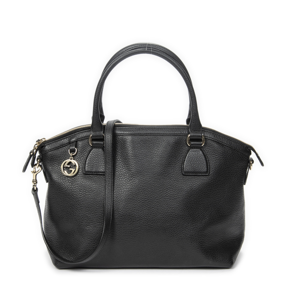 Gucci Medium Dollar GG Charm Dome Tote